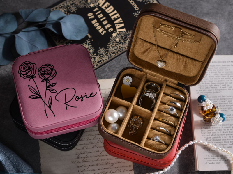 Personalized jewelry box