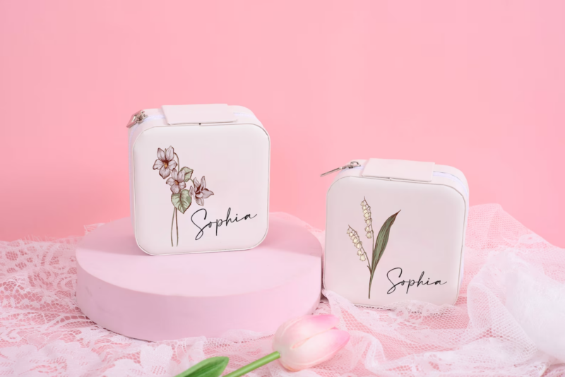 Engraved Jewelry Box