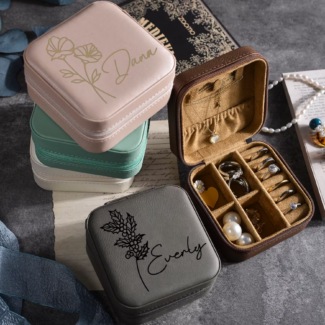 Personalized jewelry box