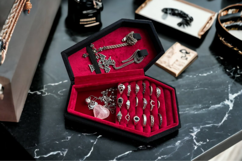 Coffin Jewelry Box