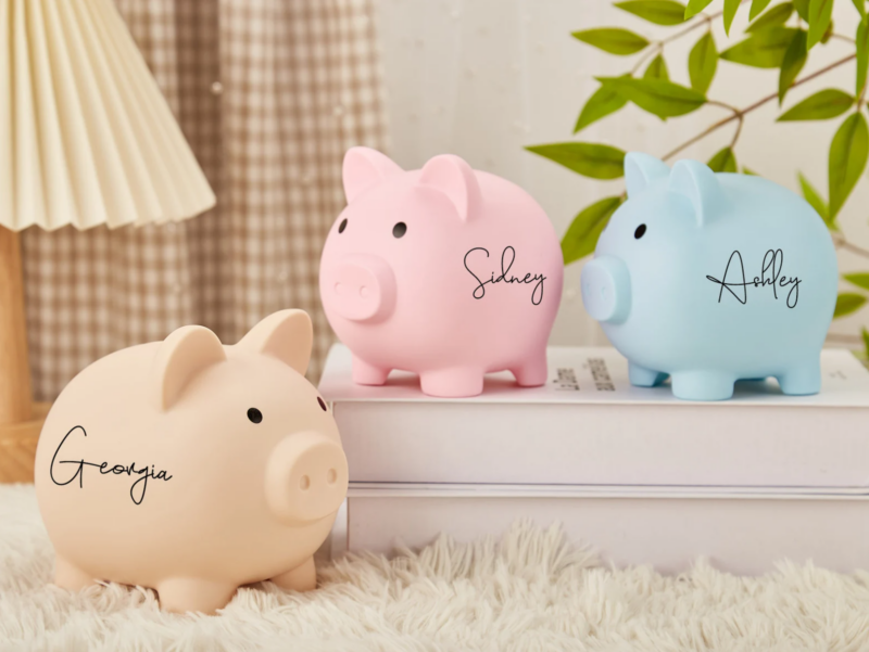 Personalized Money Box With Name