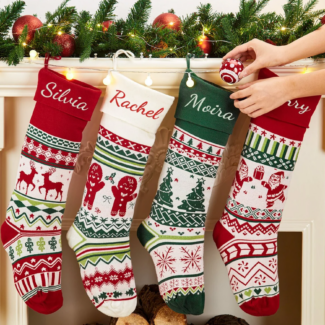 Knitted Christmas Stockings