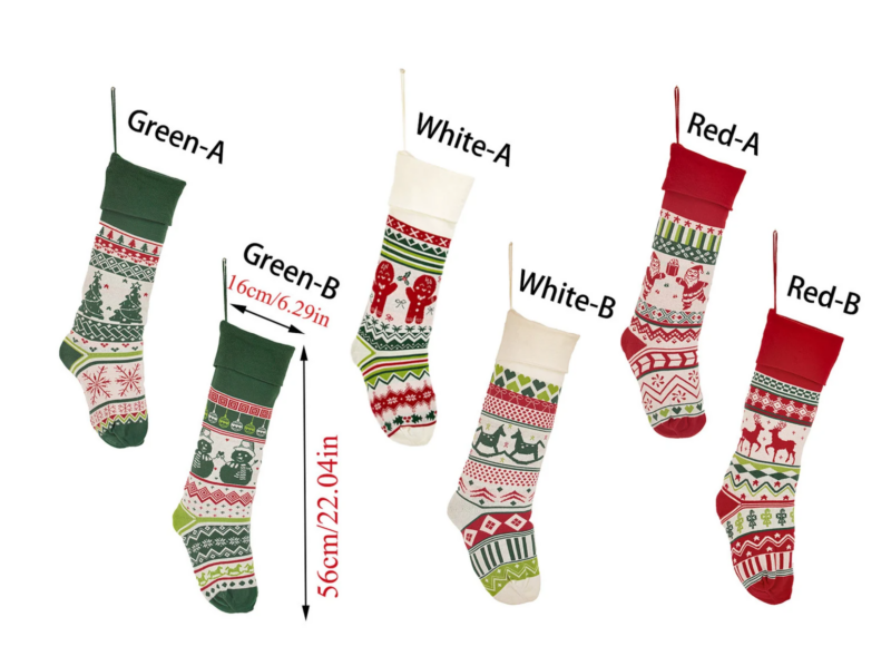 Knitted Christmas Stockings