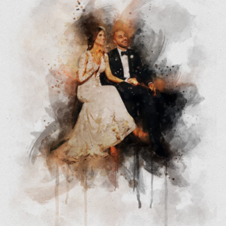 Wedding Painting, Digital Product