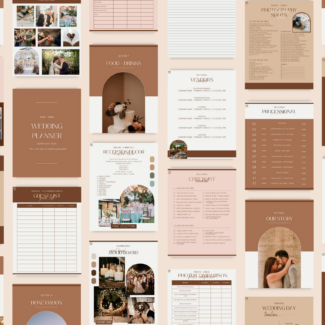 Digital wedding planner