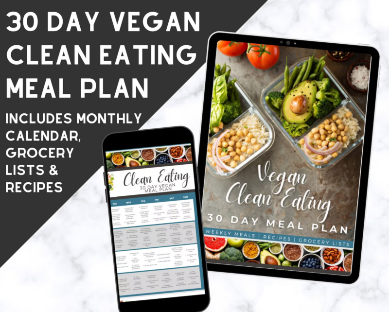Vegan Clean Eating meal plan