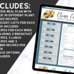 Vegan Clean Eating meal plan